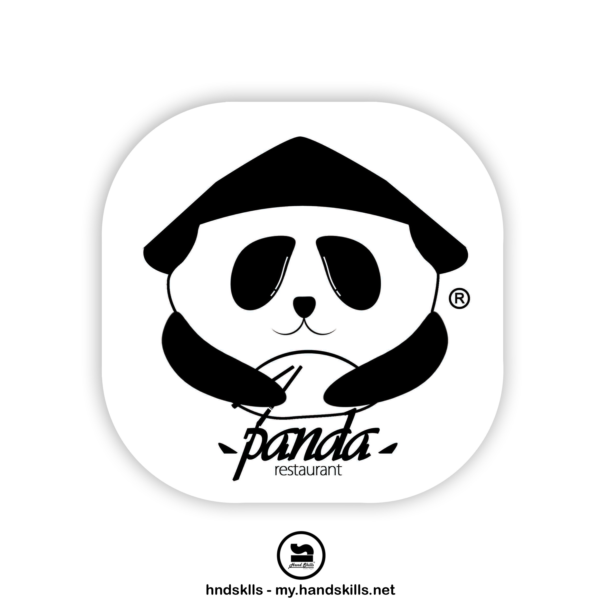 Panda Restaurant Logo Design by HandSkills Leading Design Future